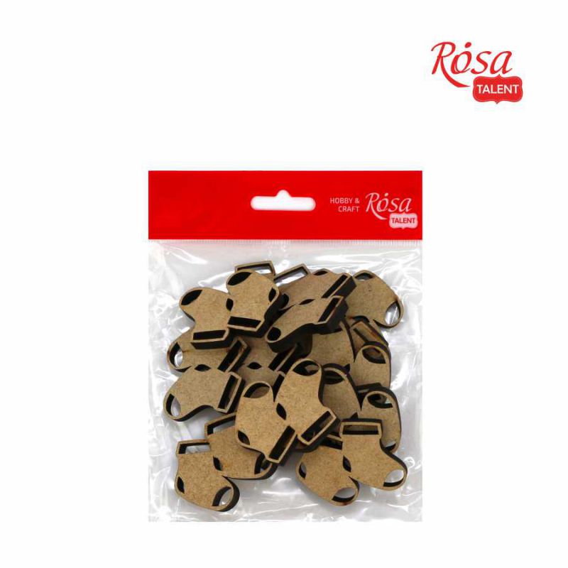 Міні-заготовка Пінетки, МДФ, 4,7*3,9 см, 1 шт, Rosa Talent (15)