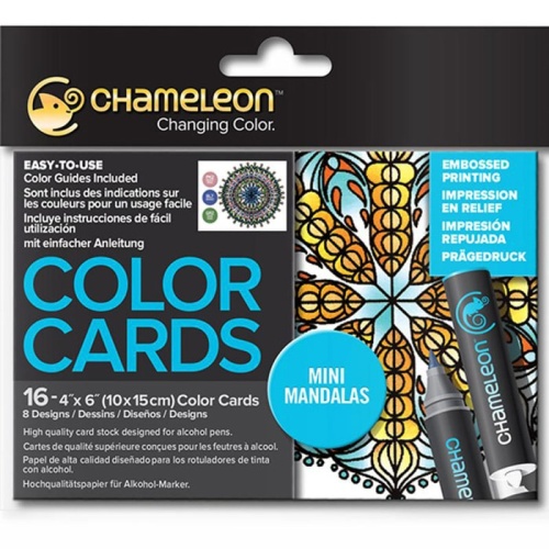 Раскраска Chameleon Color Cards - Мини мандалы, CC0107