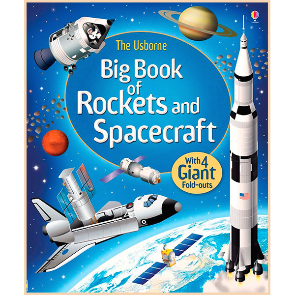 Книга "Big book of Rockets & Spacecraft" (а) (2175)