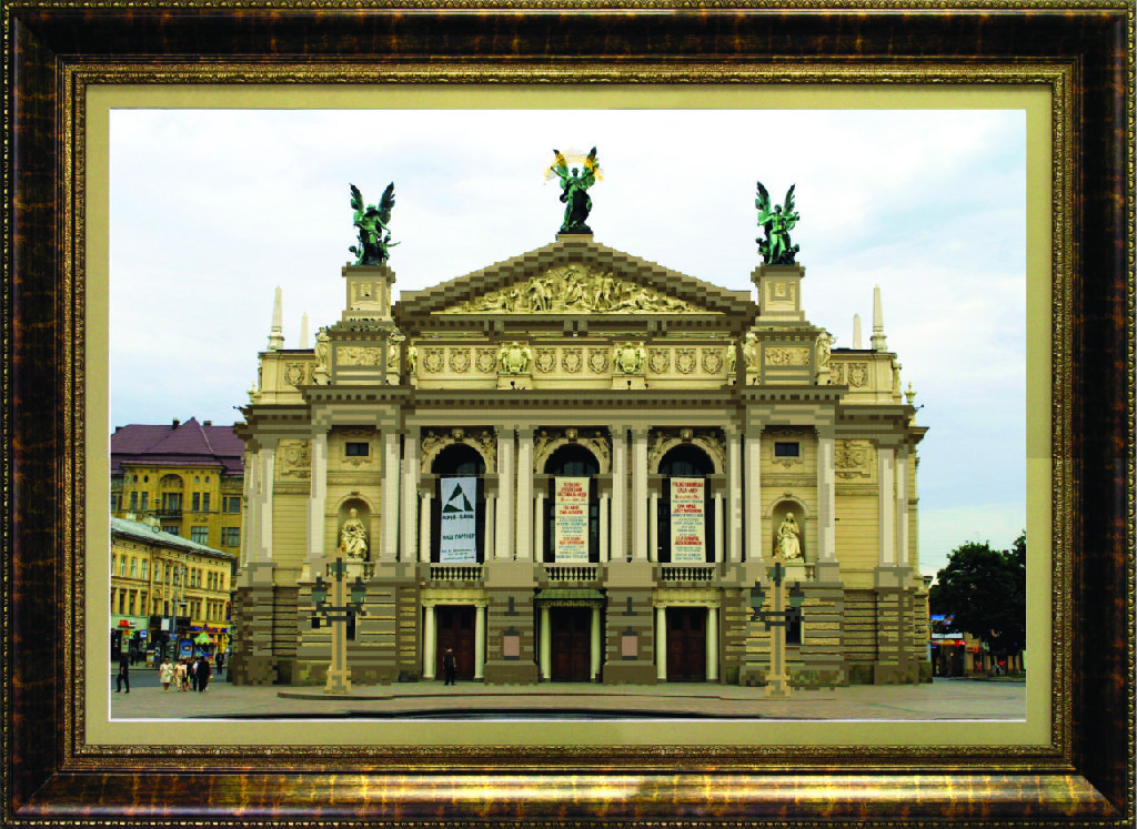 Схема для вышивания бисером СБ-269 36,5*24 см на авторской канве ТМ "Чарівна мить"