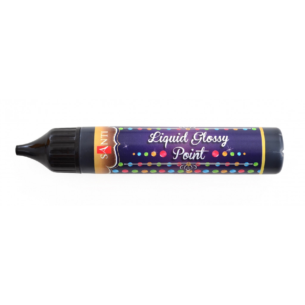 Гель-ЗD "Liquid glossy Point", черный, 742114