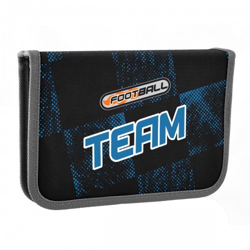 Пенал твердый одинарный без клапана 1В HP-02 "Team football", 532820