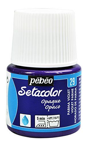 Фарба для світлих тканин Setacolor 45 мл непрозора, фіолетова, 295-029 Pebeo