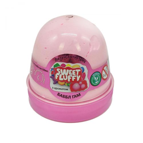 Лізун-антистрес "Sweet fluffy" Баббл гам 120 мл, 80114