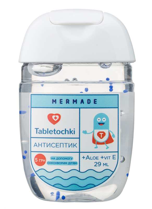 Антисептик для рук "X Tabletochki" 29 мл, MR0029, Mermade