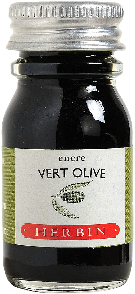 Чернила для перьевой ручки 10 мл, оливково-зеленый, 11536T