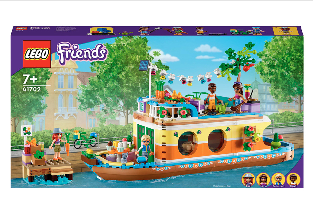 Конструктор Lego Friends "Плавучий будинок на каналі", 41702