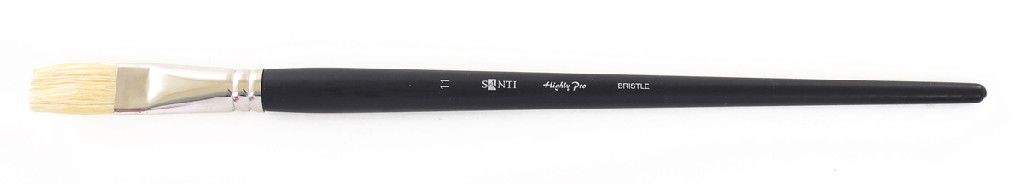 Пензель худож. щетина "Santi Highly Pro", плоский, №11, 310663