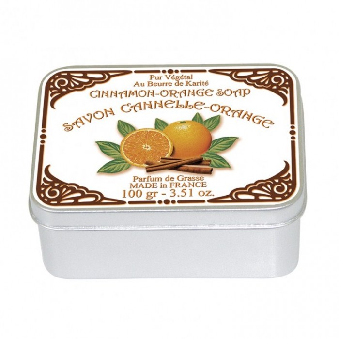 Мыло "Апельсин-корица", мктал. коробка 100 г, М9702