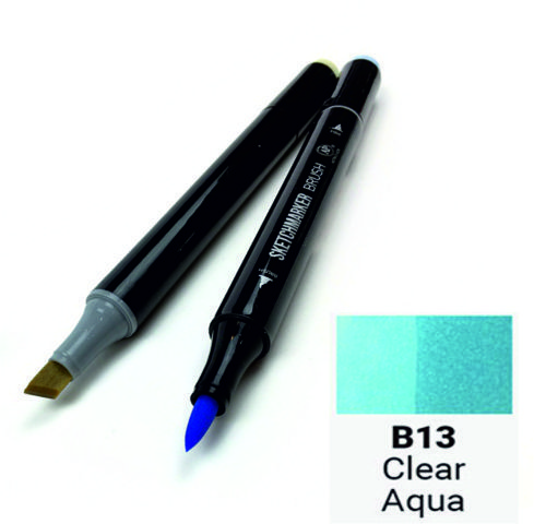Маркер двосторонній SKETCHMARKER Brush Прозора вода, SMB-B13 3