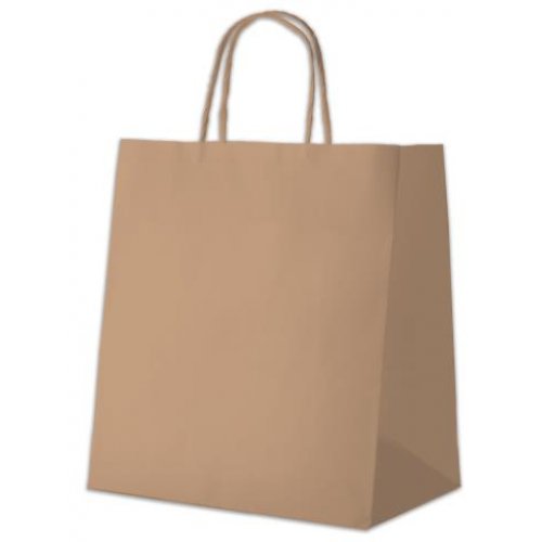 Крафт пакет с ручкой "Ecobag" 305*170*340, 90 г, корич., 10832030000