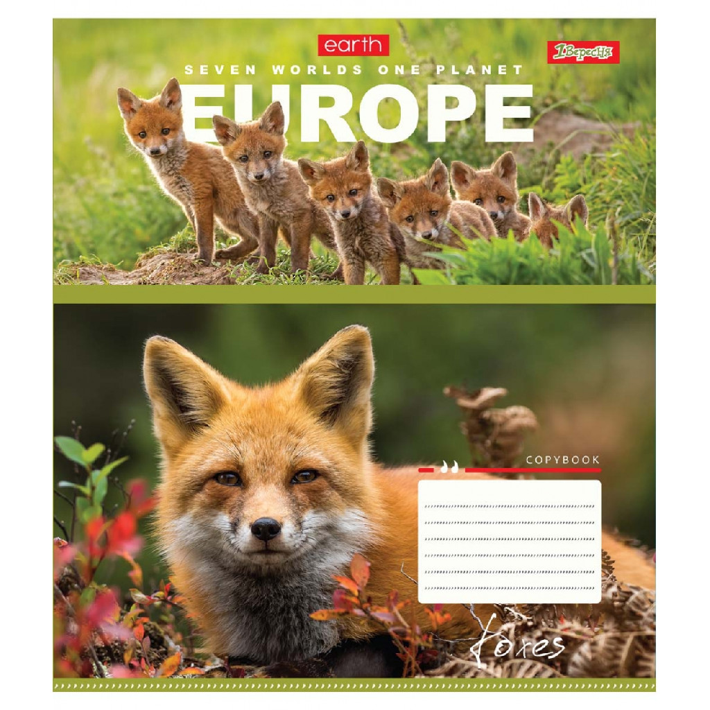 Зошит 24 кл. 1В Earth animal, 764904