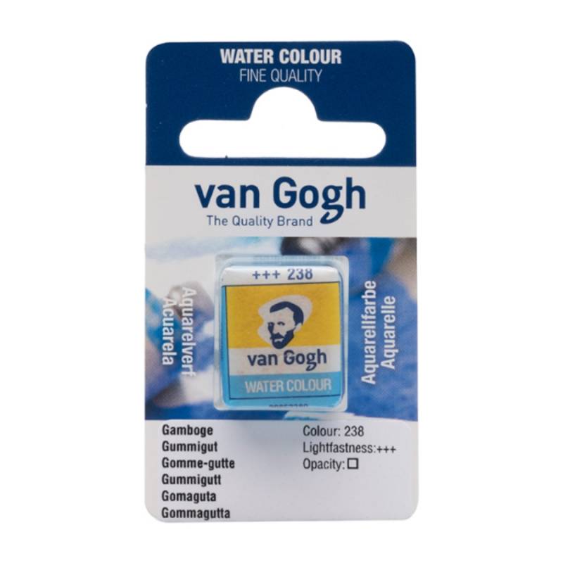 Фарба акварельна Van Gogh 238 Гумігут, кювета, Royal Talens