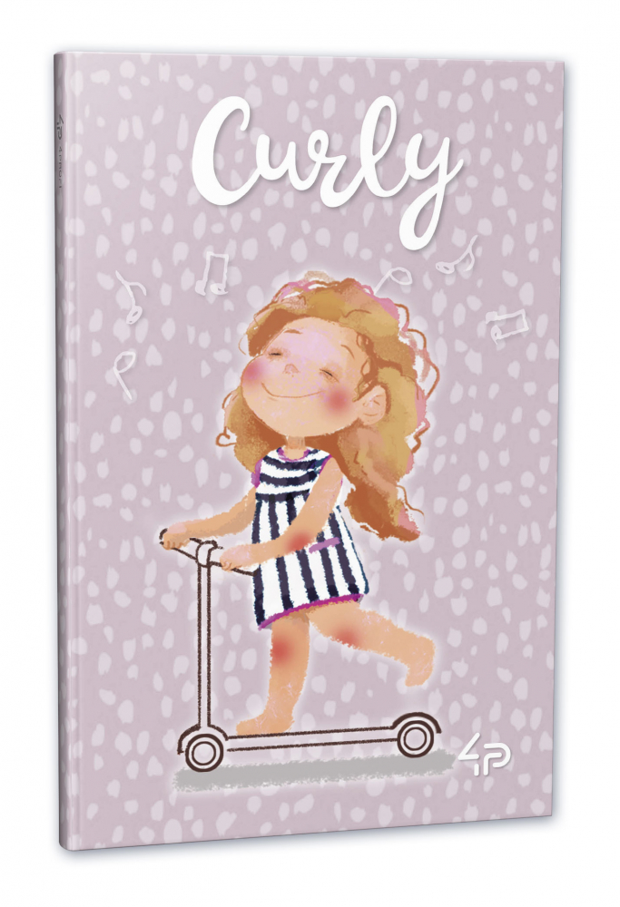 Блокнот В6 "Curly" one, 901821 TM Profiplan