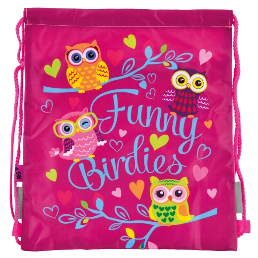 Сумка для обуви SB-10 "Funny Birdies", 556265 YES