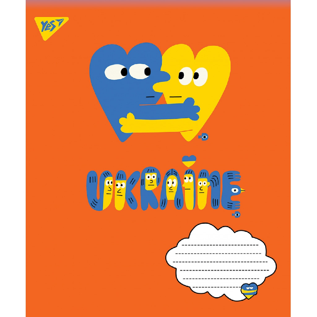 Зошит 48 лін. YES Ukraine, 766235