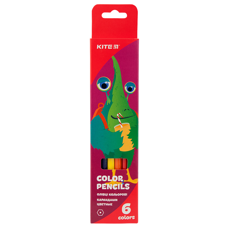Карандаши 6 цв. Kite Jolliers, K19-050-5, 40936