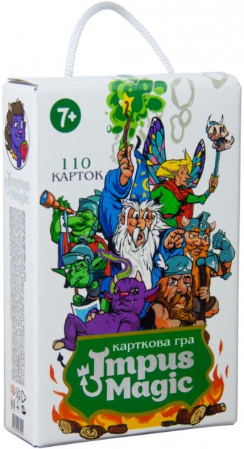 Гра карткова "Impus Magic" (укр) 30865, ТМ "Strateg"