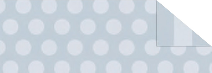 Картон дизайнерский двухсторонний "Горошек-Полоски" 300 г 20*30 см Серый средний, UR-12412280R