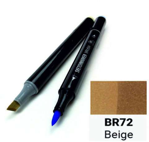 Маркер двосторонній SKETCHMARKER Brush Бежевий, SMB-BR72 3
