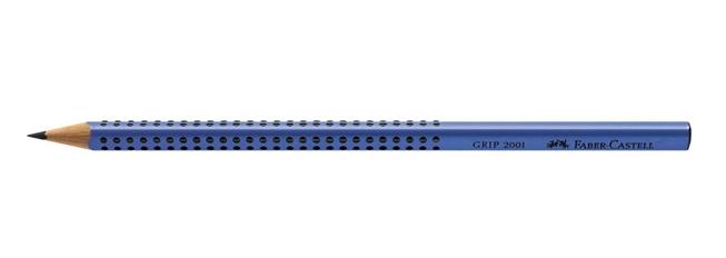 Карандаш чернографитный Grip2001 В синий, 517051, Faber-Castell