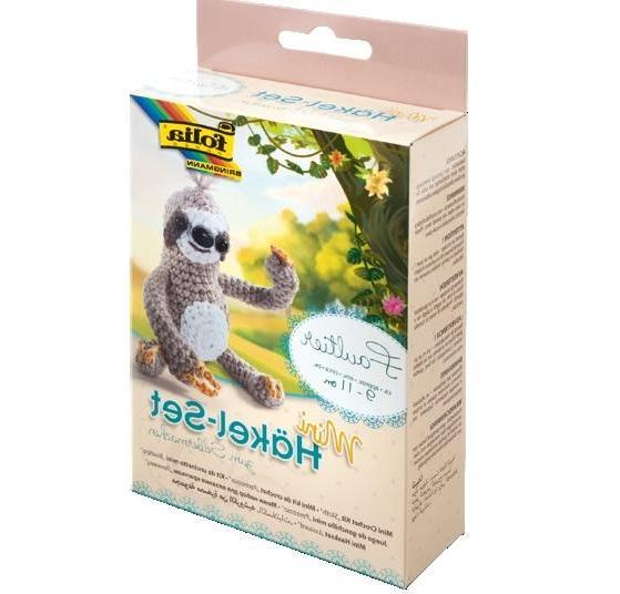 Набор-мини для вязания крючком "Ленивец", 23912 Folia