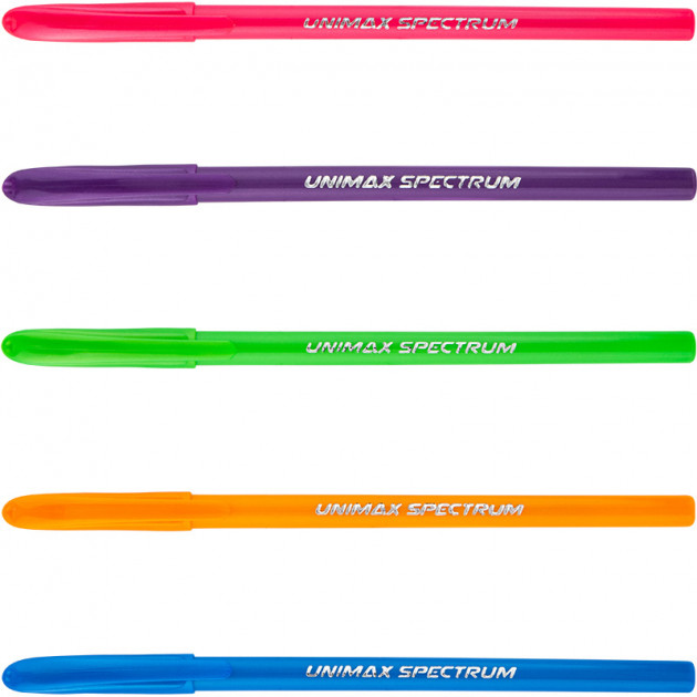 Ручка кулькова Spectrum Fashion, синя, UX-135-02