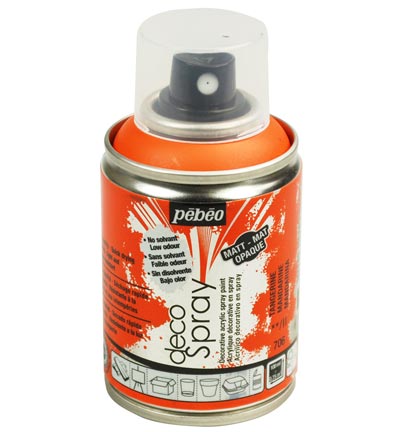 Краска-спрей акриловая DecoSpray 100 мл, мандариновый, 706 ТМ "Pebeo"
