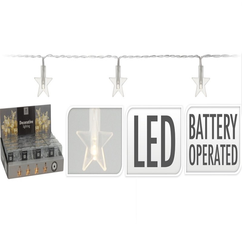 Гирлянда из LED-ламп со звёздами, AX5100030