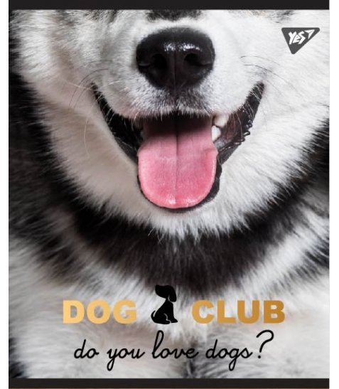 Тетрадь 18 лин. YES "Pets Club", 764286