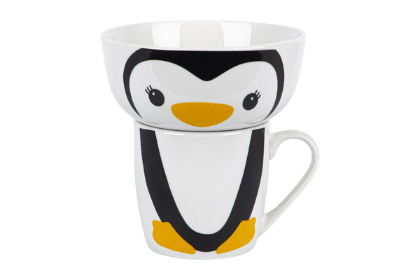 Набір посуду дитячий 2 пр. Happy Penguin, в под. упаковці, YF6013 Limited Edition