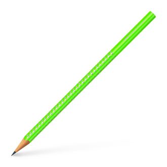 Карандаш чернографитный Grip Sparkle, зелёный, 118316 Faber-Castell