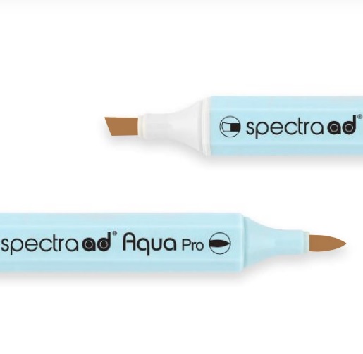 Маркер двосторонній на водній основі Spectra AD 030 Сієна сира, 030-SADAQP