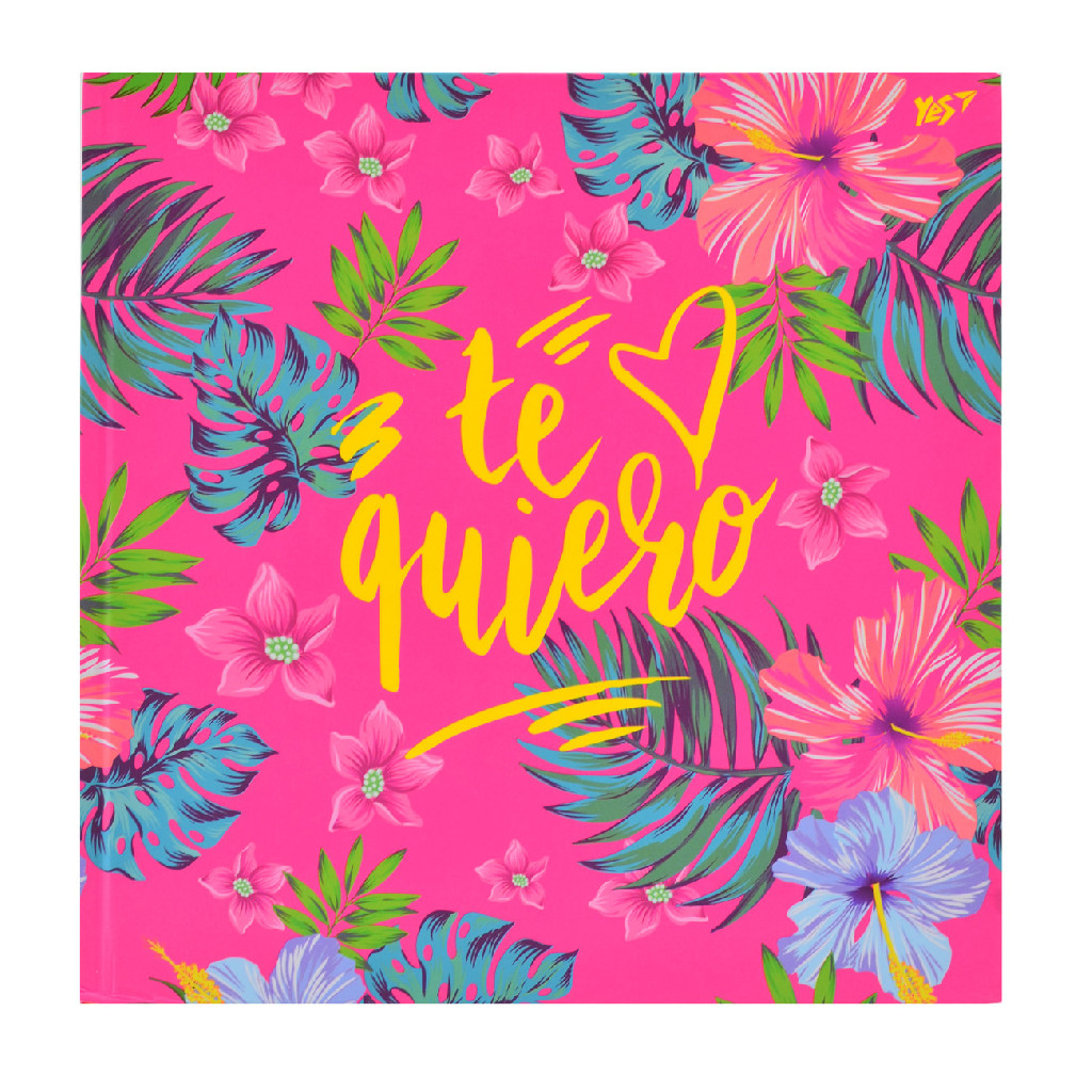 Блокнот 200*200 мм, 64 арк. "Tropical vibes" YES, 151534