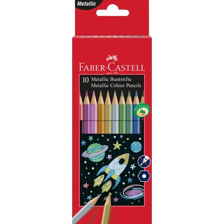 Олівці 10 кол. шестигранні, 201583 Faber-Castell 2