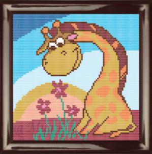 Канва с нанесенным рисунком 15*15 см, РТ 029