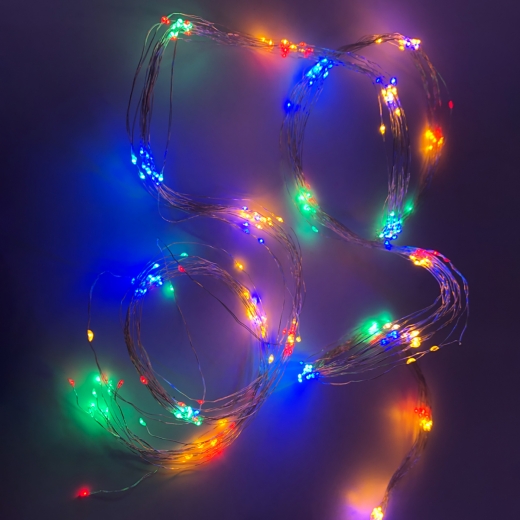 Электрогирлянда "Novogod`ko" светодиодная "Конский хвост" 2,3 м, 345 LED, многоцветная, 974225
