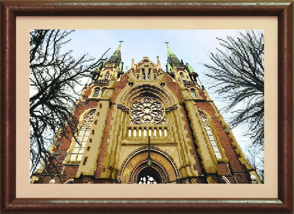 Схема для вышивания бисером СБ-283 24*36 см на авторской канве ТМ "Чарівна мить"