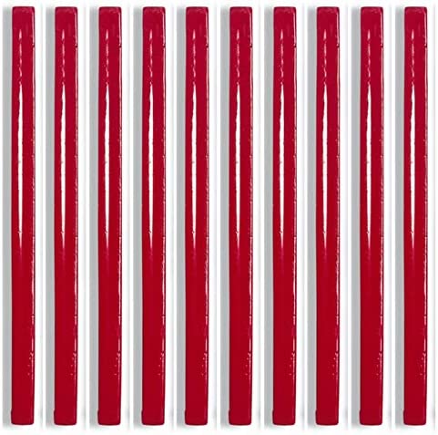 Набор восковых палочек "Banque" 10 шт. в коробке, красный, 31020T