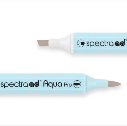 Маркер двосторонній на водній основі Spectra AD 045 Теплий сірий 3, 045-SADAQP