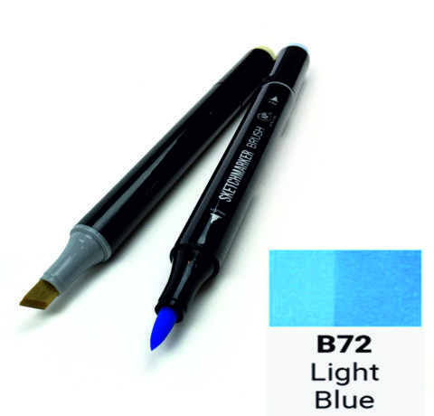 Маркер двухсторонний SKETCHMARKER Brush Голубой, SMB-B72 3