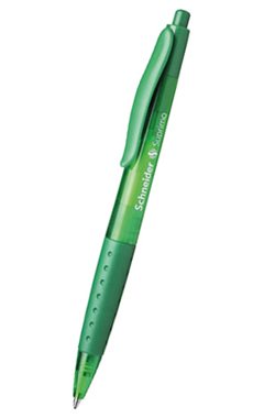 Ручка кулькова Schneider Suprimo зелена, S135604