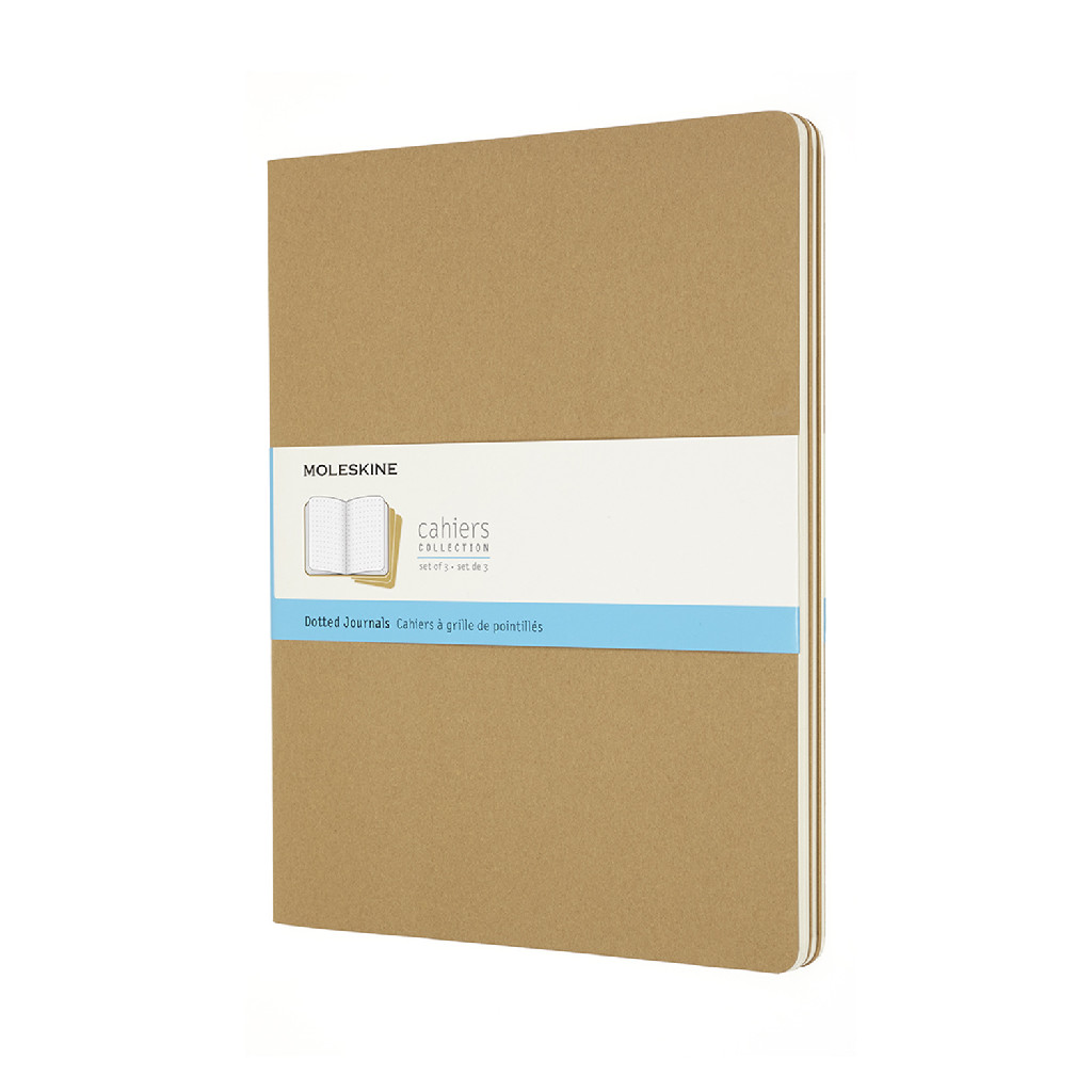Записник Беж, точка XXL, Moleskine Cahier, QP434