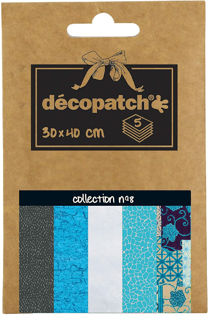 Набор бумаги для декупажа Сollection №8, 5 л, DP008O ТМ "Clairefontaine"