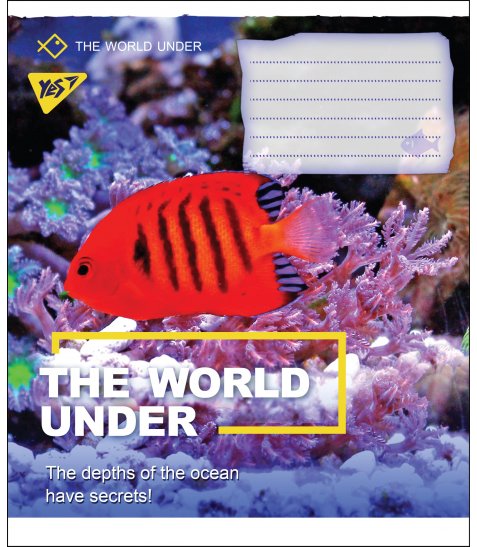 Зошит 48 кл. YES "World Under", 764768