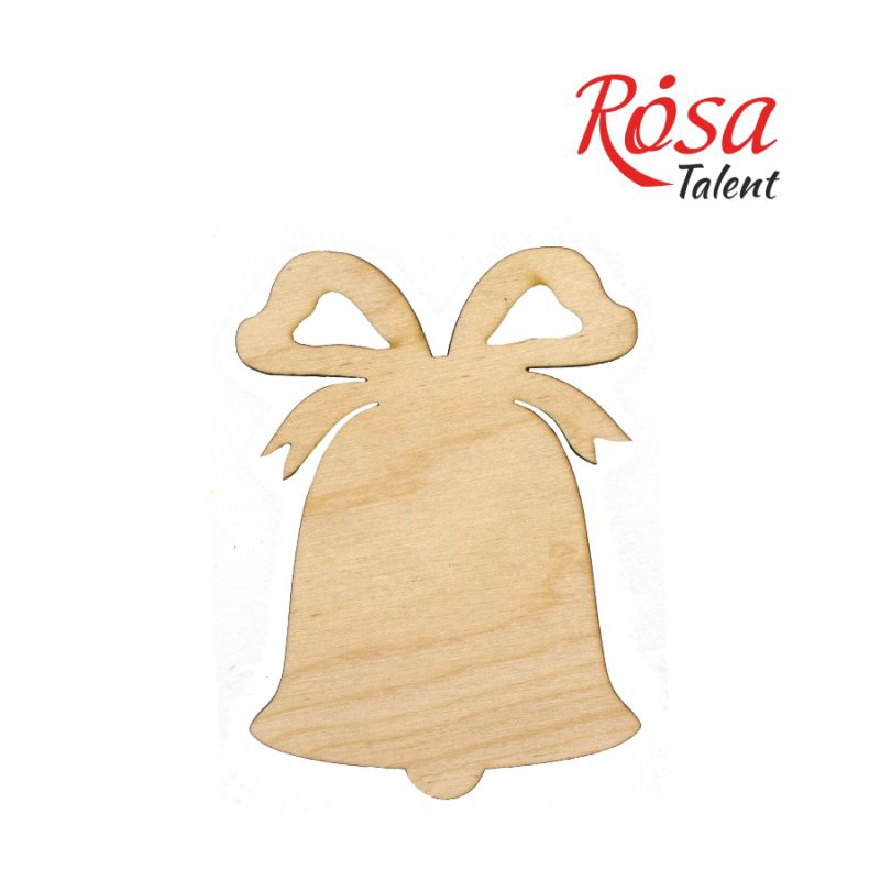 Заготівля Дзвоник, фанера, 7*10 cм, 1шт, Rosa Talent (4)