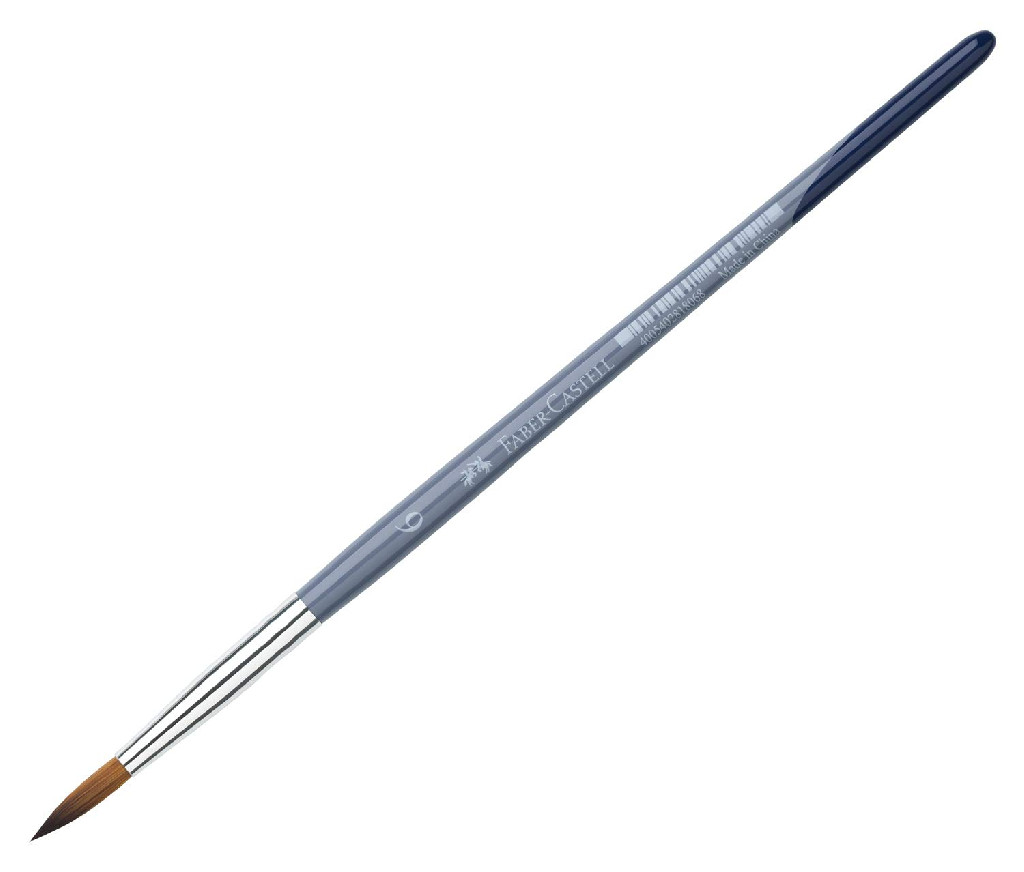 Пензлик синтетика круглий Round brush №6, 281806 Faber-Castell