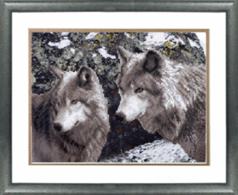 Схема для вышивания бисером СБ-142 28*21 см на авторской канве ТМ "Чарівна мить"