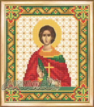 Схема для вышивания бисером иконы СБИ-085 "Анатолий" 12*14 см ТМ "Чарівна мить"