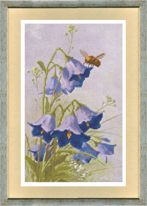 Схема для вишивання бісером СБ-007 18*29,5 см на авторській канві ТМ "Чарівна мить"